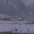Early 21st Century Out in the Cold by Mark Harrison | Oil on Canvas Landscape with a cabin in a snowy mountain scene For Sale - Image 5 of 5