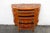 French Bombay Demilune Inlay Commode Small Dresser Large Nightstand 6063 For Sale - Image 12 of 16