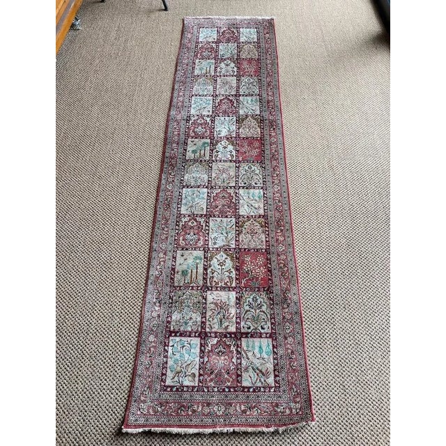 Silk Corridor Rug, 1980s For Sale - Image 11 of 11