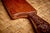 Knife with Redwood Burl Handle and Teak Knife Sheath by Dave Jacobson, 2023 For Sale - Image 6 of 8