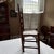 Farmhouse Antique Ladderback Chair With Low / Woven Seat For Sale - Image 3 of 12