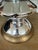 Chrome + Brass Modernist Table Lamp For Sale - Image 4 of 12