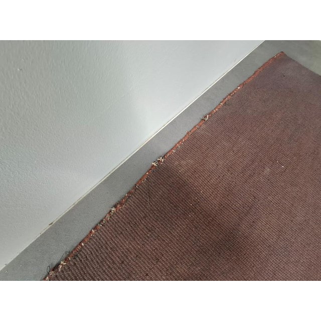 Mid-Century Modern Geometric Rug, Czechoslovakia, 1960s For Sale - Image 12 of 17