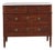 19th Century Louis XVI Chest With White Marble Top For Sale