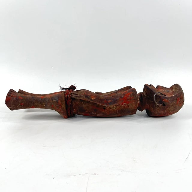 Early 20th Century Mbaka Wooden Figure For Sale In Denver - Image 6 of 7