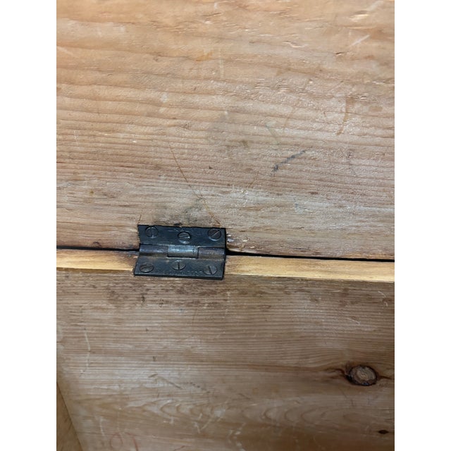 19th Century English Pine Blanket Chest For Sale - Image 11 of 11