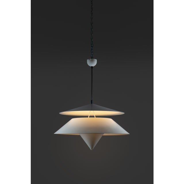 Mid-Century Modern Kalaari Pendant by Vico Magistretti for Oluce, 1980s For Sale - Image 3 of 11