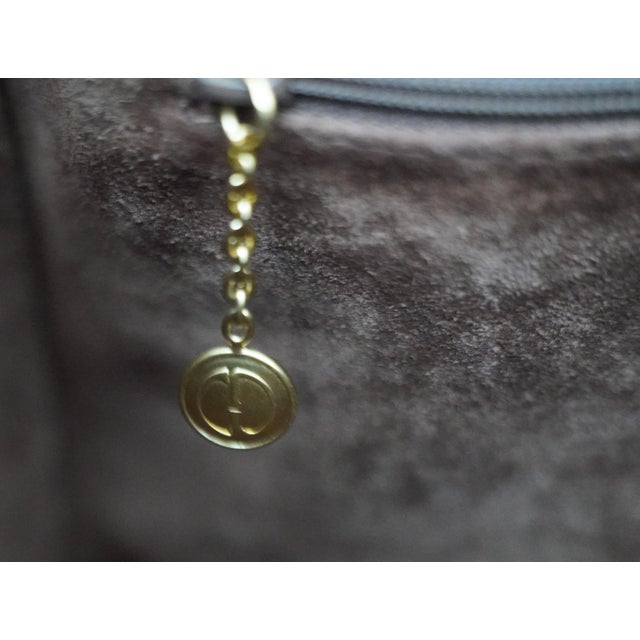 Gucci Boston Crossbody Bag, Brown Leather With Gold Gg Charm, 1980s For Sale - Image 14 of 15