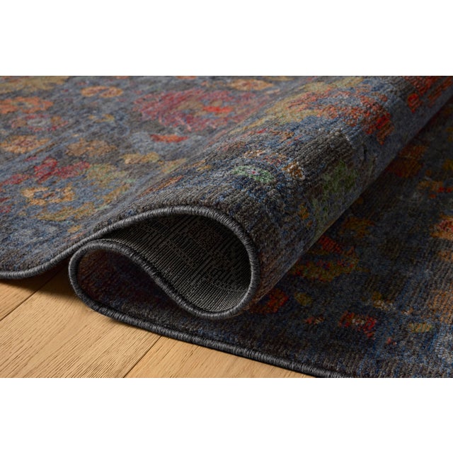 Traditional Loloi Winchester Sapphire / Multi 11'-6" x 15' Area Rug For Sale - Image 3 of 5