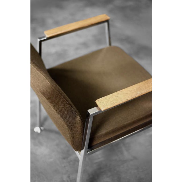 Mid-Century Modern German Brown Conference Chair from Drabert, 1970s For Sale - Image 18 of 18