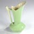 A unique, celadon ceramic jug-shaped vase. A true example of Art Deco design. Designed by Raymond Chevalier for the Boch...
