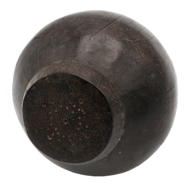 An old spinning top from Indonesia.
