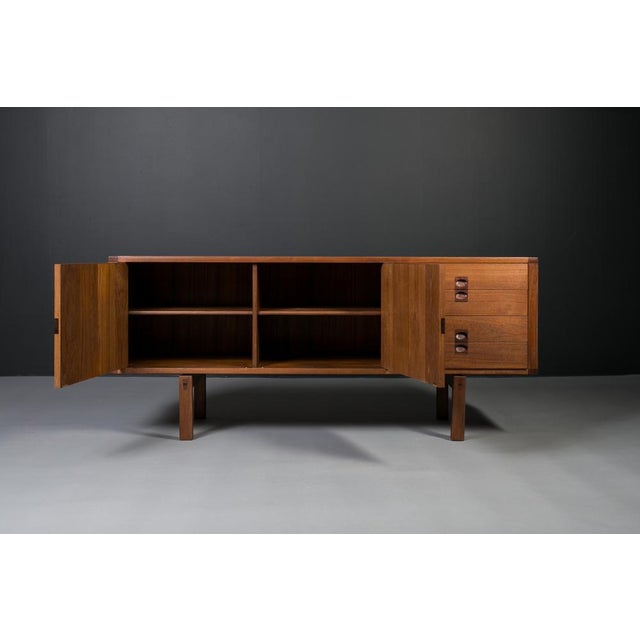 Mid-Century Modern Corona Sideboard in Teak by Lennart Bender for Ulferts, 1960s For Sale - Image 6 of 14