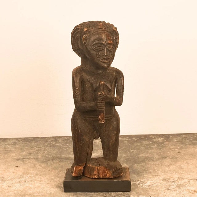 Wood African Ancestry Figure, 20th Century For Sale - Image 7 of 7