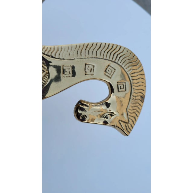 Mid-Century Stylized Trojan Horse Sculpture For Sale - Image 6 of 13