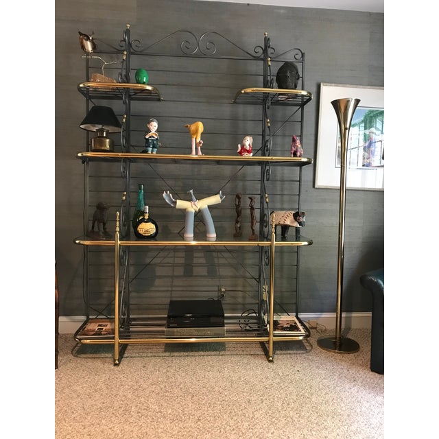 1980s Bakers Rack For Sale - Image 4 of 4