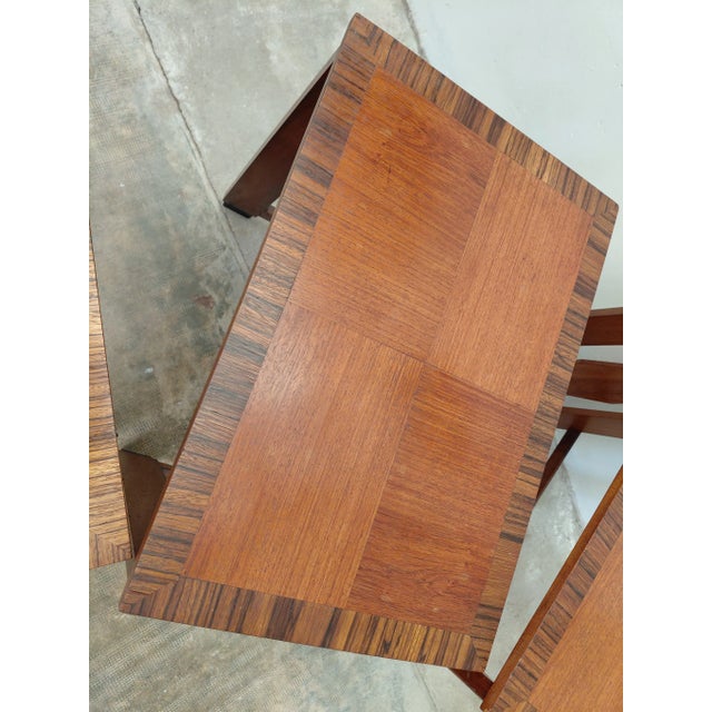 Art Deco Nesting Tables, 1930s, Set of 3 For Sale - Image 6 of 16
