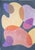 Mid-Century Modern 2026, Mid Century Modern Shapes, Organic Shapes Diptych, Golden Hour Mobile, Acrylic Paint on Watercolor Paper by Ryan Rivadeneyra For Sale - Image 3 of 10