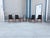 Chet Beardsley 1970s Mid-Century Walnut & Black Vinyl Dining Chairs Attributed to Chet Beardsley For Sale - Image 4 of 15