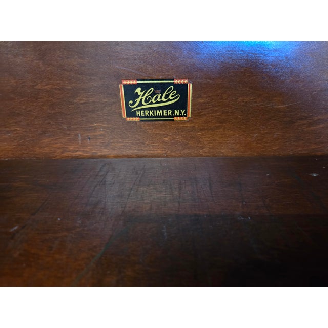 1900 - 1909 Antique Hale Lawyers Bookcase Barrister Bookcase 5 Stack Tall Walnut For Sale - Image 5 of 9