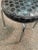 Mid 20th Century Pearl Wick Vinyl Stool With Chrome Legs For Sale In New York - Image 6 of 8