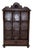 Antique German Oak Medicine Cabinet, 1880s For Sale