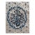 Brunschwig & Fils Woven Tapestry Upholstery Pillow Fabric Blue Laurel & Violin Vintage 28x49 For Sale