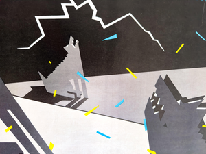 Beelzebubs Sonata Original Vintage Poster by Cyprian Kościelniak, 1984