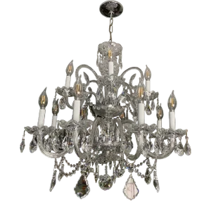 1990s Strass Crystal Chandelier