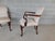 Taupe Southwood Georgian Queen Anne Style Fireside Accent Arm Chairs - A Pair For Sale - Image 8 of 18
