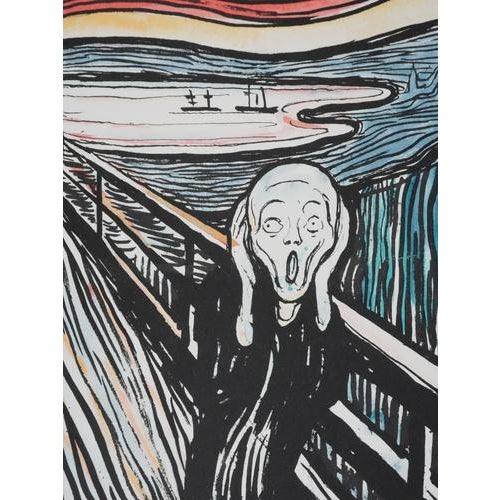 Edvard Munch, The Scream, Lithograph For Sale - Image 3 of 8