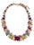 Bochic “Capri” Vintage Red Ruby & Yellow Sapphire Necklace Set in 18K & Silver For Sale - Image 10 of 11