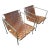 2 Eric Trine Rod + Weave Chairs Mid-Century Modern For Sale