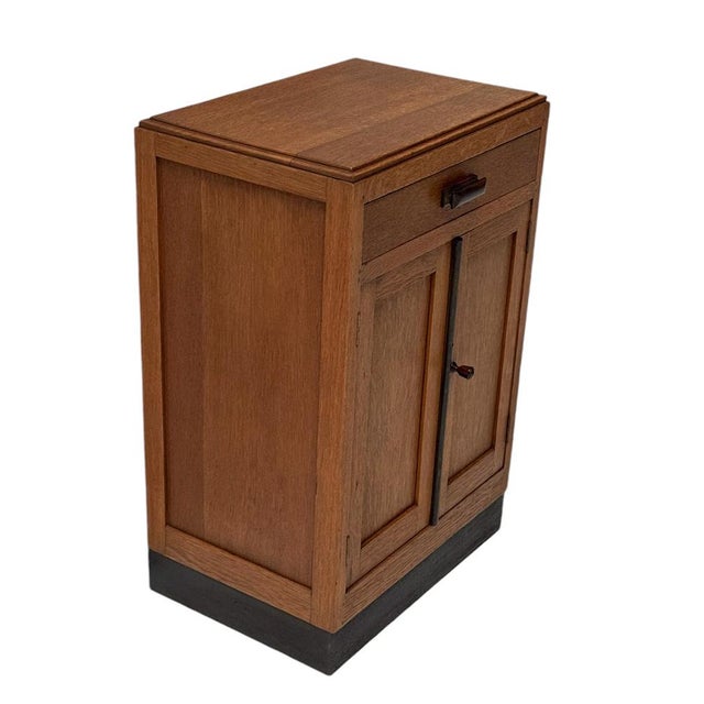 Art Deco Modern Cabinet with Drawer, 1920s For Sale - Image 4 of 12