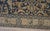 Navy Blue 1920s Antique Gray Floral Shah Abbas Room Size Knotted Wool Persian Tabriz Rug For Sale - Image 8 of 11