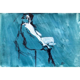 David Orrin Smith Original Figure Drawing “Figure Study 3 of 3” For Sale