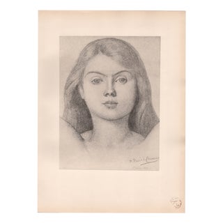 Pierre Puvis de Chavannes, L'Espérance, Lithograph on Paper For Sale