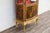 Antique French Louis XV Vernis Martin Curio Vitrine Cabinet For Sale In Los Angeles - Image 6 of 18