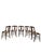 Farmhouse Antique French Provincial Oak Dining Armchairs With Cane Seats - Set of 5 For Sale - Image 3 of 11