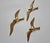 Brass Wall Decor Sculptures of Seagulls, Austria, 1963, Set of 3 For Sale - Image 9 of 16