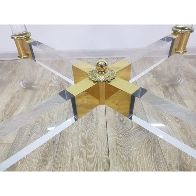 Hollywood Regency Coffee Table, France, 1970s For Sale - Image 11 of 15