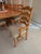 1990s Cherrico Solid Oak Expandable Dining Set With 10 Chairs For Sale - Image 9 of 12