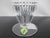 Glass Waterford Crystal Lismore Diamond Platinum Iced Tea Glass Pair Unused in Box For Sale - Image 7 of 9