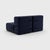 Two-Seater Modular Sofa in Dama Fabric by Ambivalenz, Set of 4 For Sale - Image 9 of 18