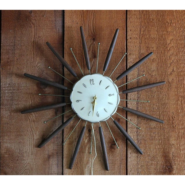 Robertshaw Lux Starburst Clock Chairish