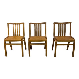 Vintage Brown Chair from TON For Sale