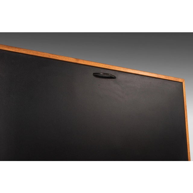 Danish Modern Custom Bar or Secretary Cabinet by H.G. Furniture, 1960s For Sale - Image 10 of 13