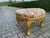Wood 1960 French Louis XVI Gold Beech Pink Damask Bench For Sale - Image 7 of 7