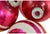 No!! Shiny Brite Pink Banded Ball Ornaments - Set of 6 For Sale - Image 4 of 5
