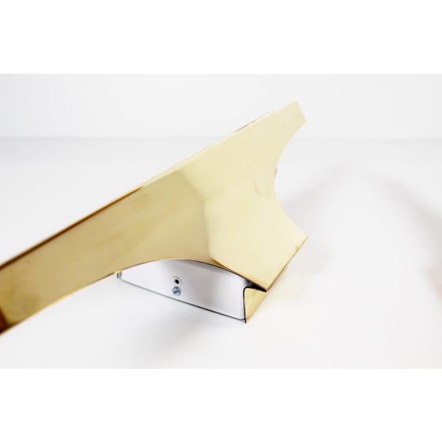 Metal Vintage Brass Wall Lights from Doria Leuchten, 1970s, Set of 2 For Sale - Image 7 of 10